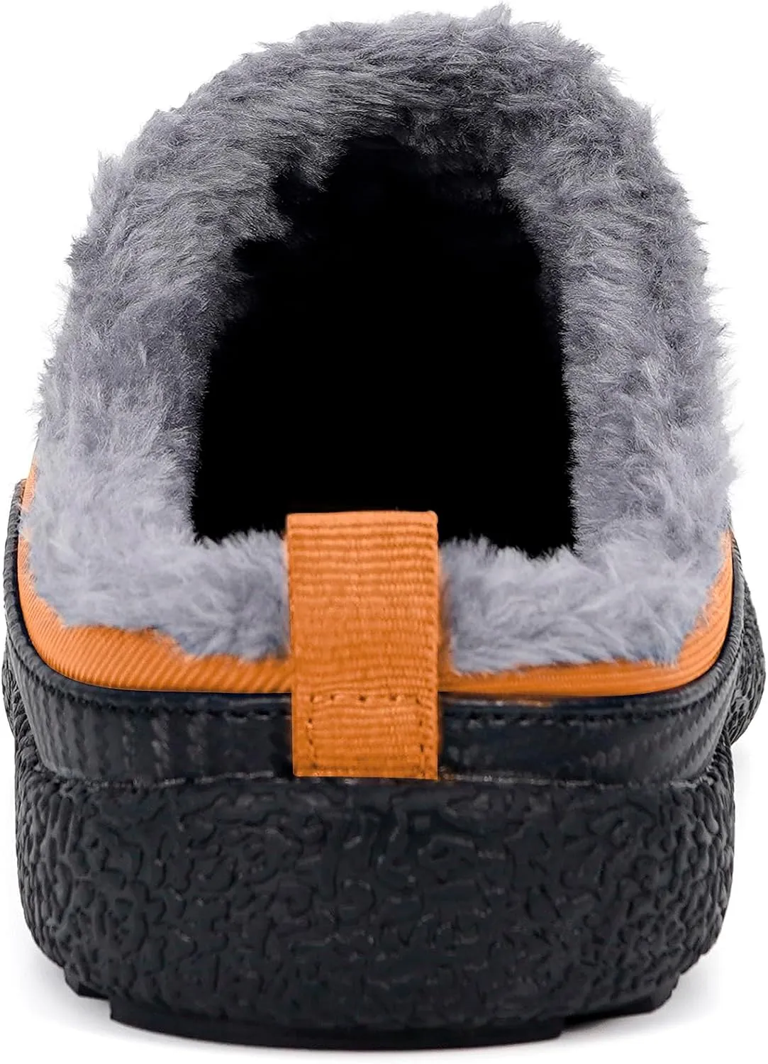 Eagsouni Womens Mens House Slippers Slip on Snow Winter Warm Fully Fur Lined Slippers Indoor Outdoor Shoes