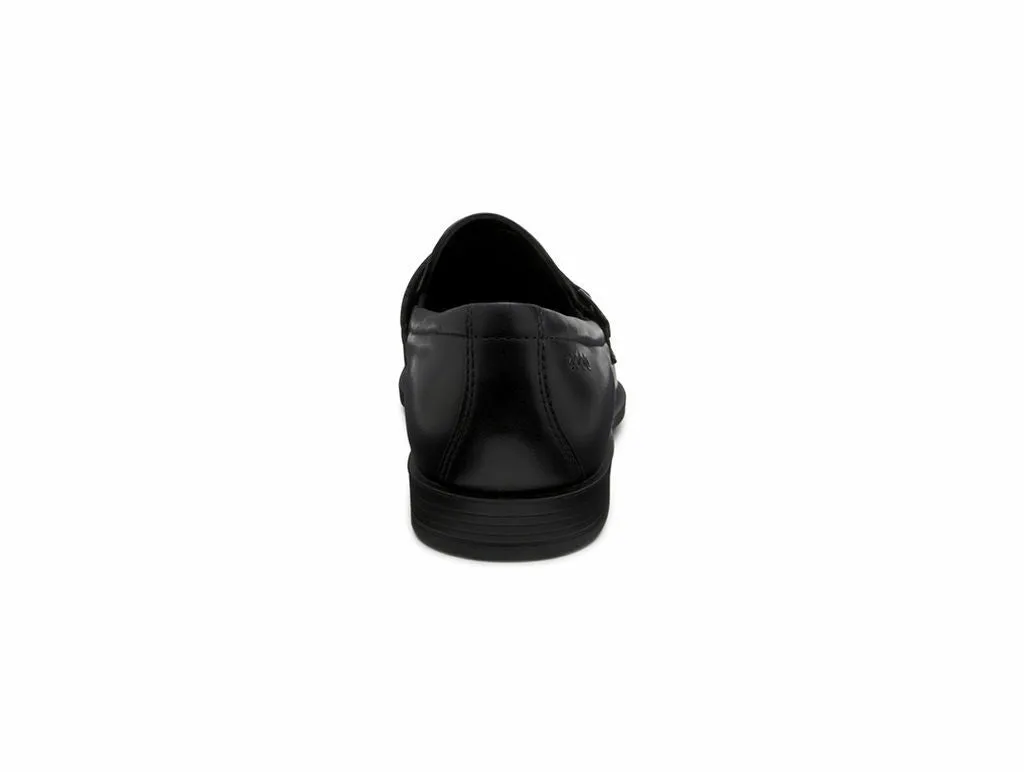 ECCO Men's 632554 Edinburgh Black Leather Slip-On Loafer