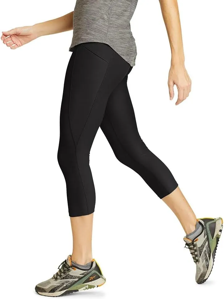 Eddie Bauer Women's Trail Tight High-Rise Capris