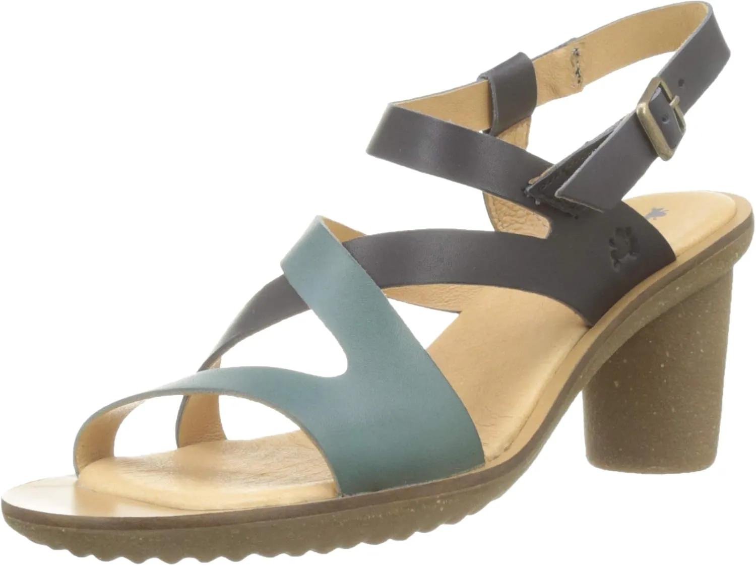 El Naturalista Womens Trivia 5157 Heeled Sandal Shoes, Black, EU 40 / US 9