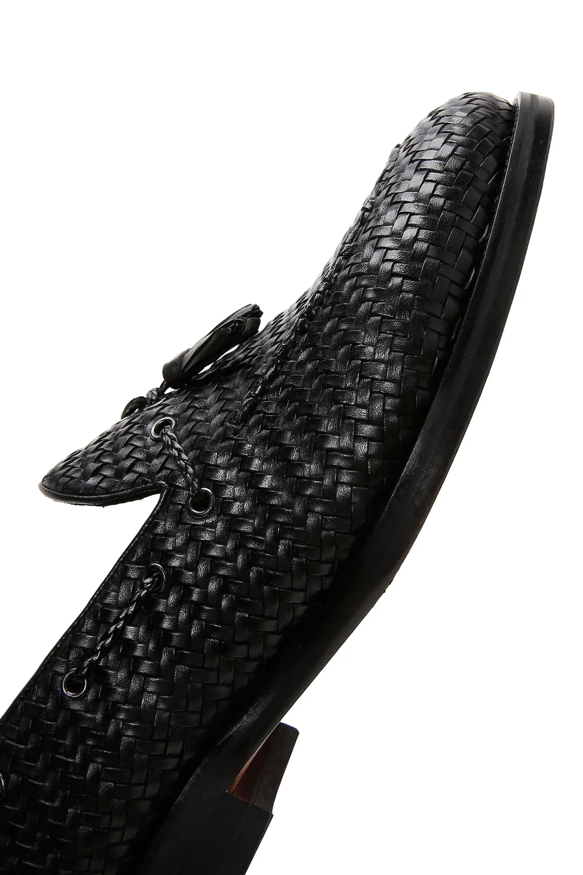Erkek Siyah Deri Loafer