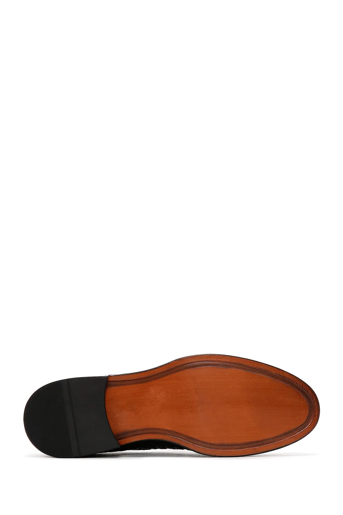 Erkek Siyah Deri Loafer