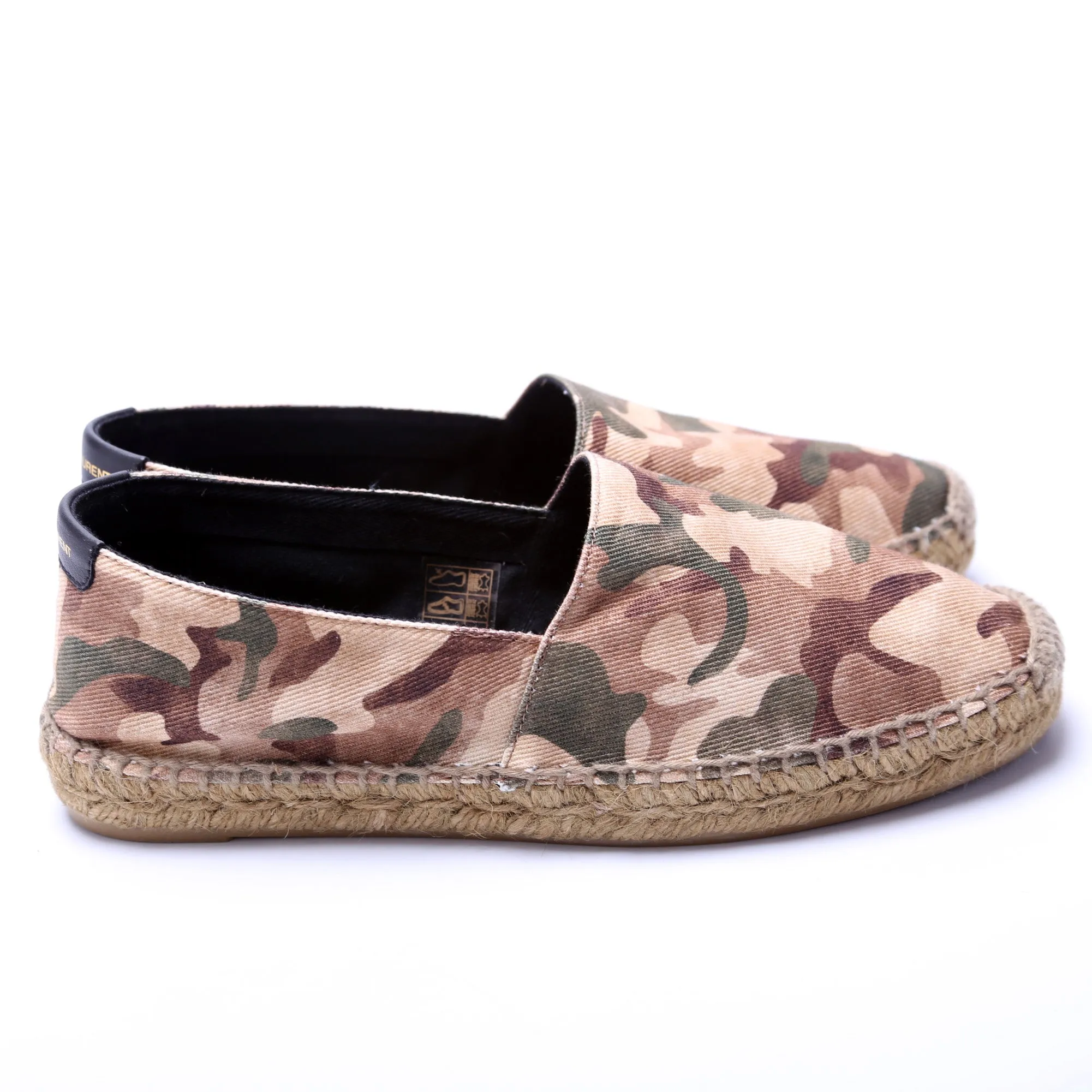 Espadrille Camo Flats Size 38