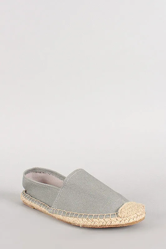 Espadrille Friendly Loafer Flat Breckelle High-security Canvas Skimmer