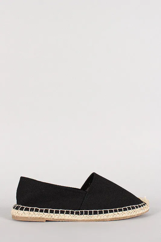Espadrille Friendly Loafer Flat Breckelle High-security Canvas Skimmer