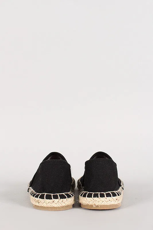 Espadrille Friendly Loafer Flat Breckelle High-security Canvas Skimmer