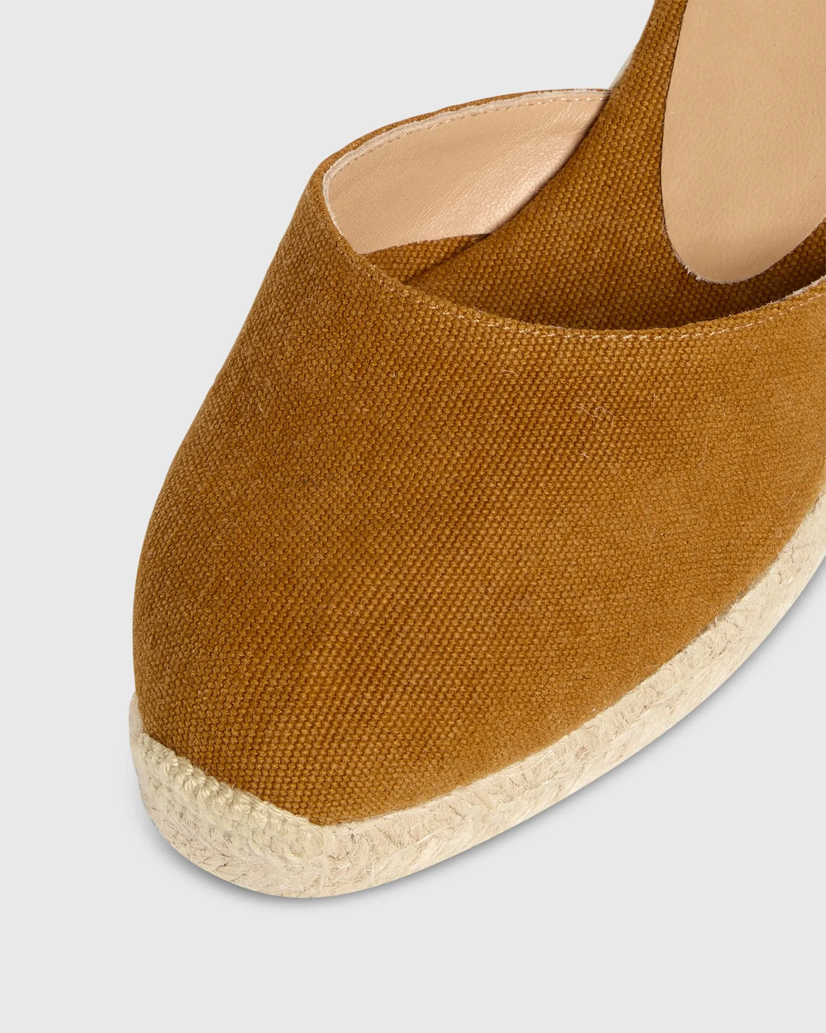 Extra Low Carina Espadrille in Amber Canvas