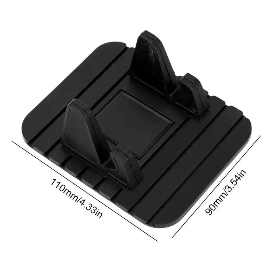 Fairy Car Mobile Holder, Universal Anti-slip Car Silicone Holder Mat Pad, Dashboard Stand For Phone, Mini Multifunction Mobile Desktop Car Stand, Portable Rubber Grip GPS Smartphone Holder
