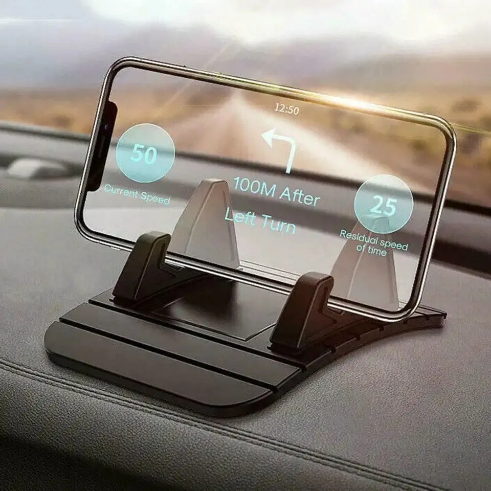 Fairy Car Mobile Holder, Universal Anti-slip Car Silicone Holder Mat Pad, Dashboard Stand For Phone, Mini Multifunction Mobile Desktop Car Stand, Portable Rubber Grip GPS Smartphone Holder