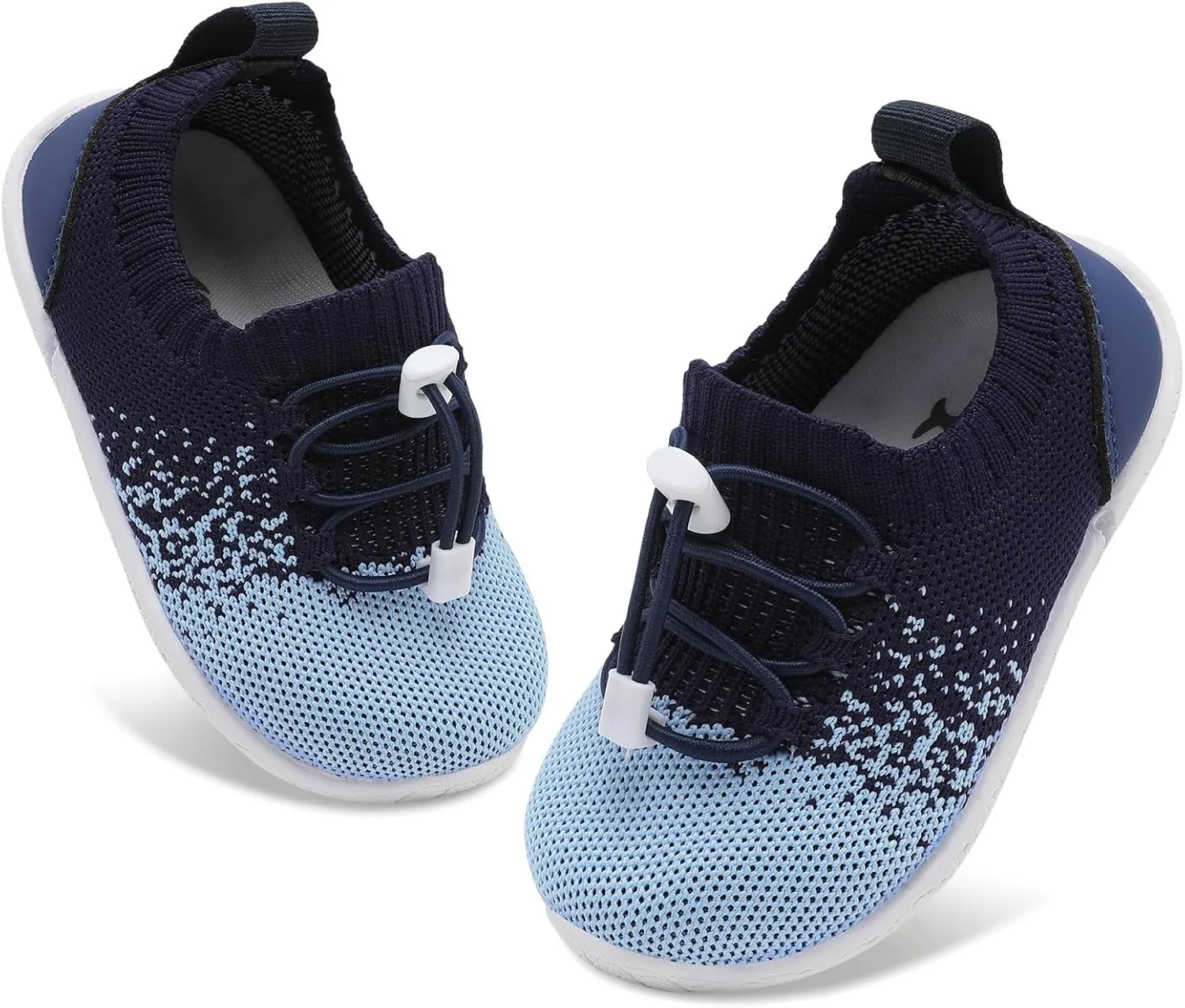 FEETCITY Baby Shoes Boys Girls First Walking Shoes Infant Sneakers Crib Shoes Breathable Lightweight Slip On Shoes