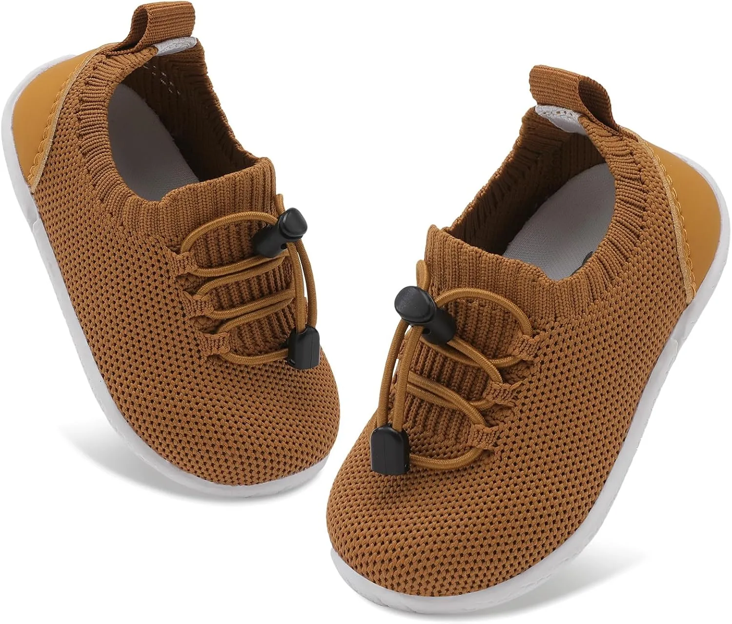 FEETCITY Baby Shoes Boys Girls First Walking Shoes Infant Sneakers Crib Shoes Breathable Lightweight Slip On Shoes