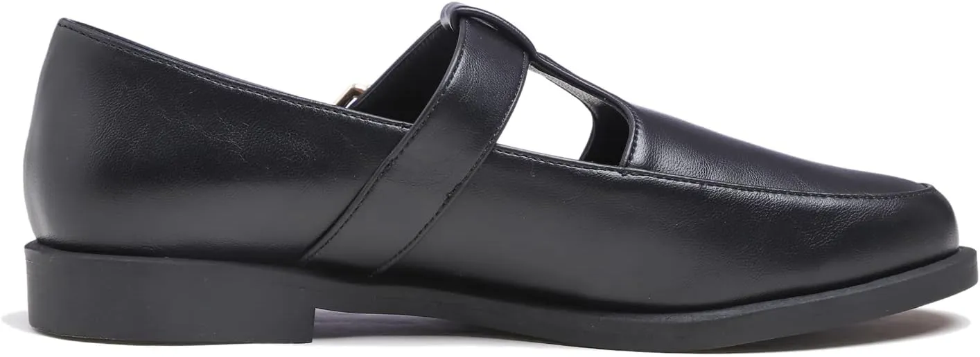 FEVERSOLE Women's Fashion Dress Comfort Low Heel Office Penny Loafer Flats