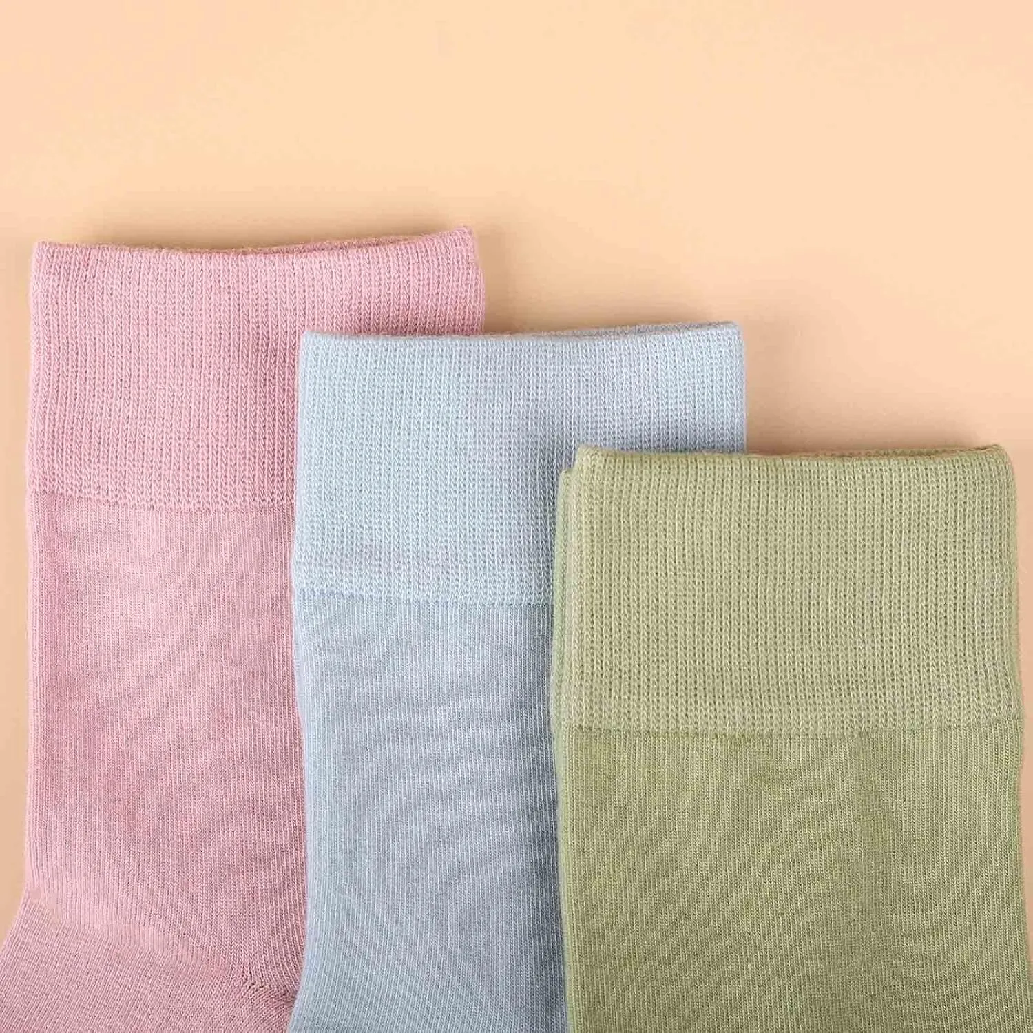 FGZ Women Thin Cotton Socks, Soft Cotton Bootie Socks Women Above Ankle Crew Socks 5-10 Pairs