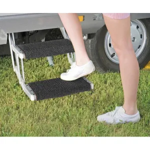 Fiamma Clean Step Black - Anti-Slip Mat for Clean Feet in Caravans/Motorhomes