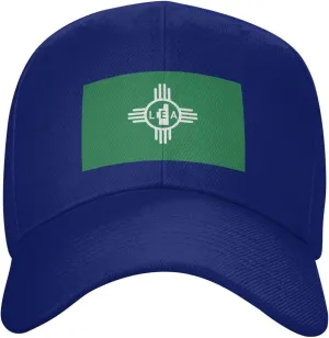 Flag of Lea County, New Mexico Baseball Cap Women Men Sun Hat Adjustable Dad Hats Ball Cap