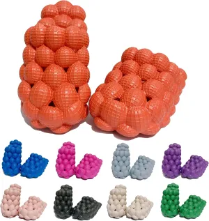 Fun Lychee Bubble Slippers Reflexology AntiSlip Massage Slippers Men's Women's Bubble Slippers