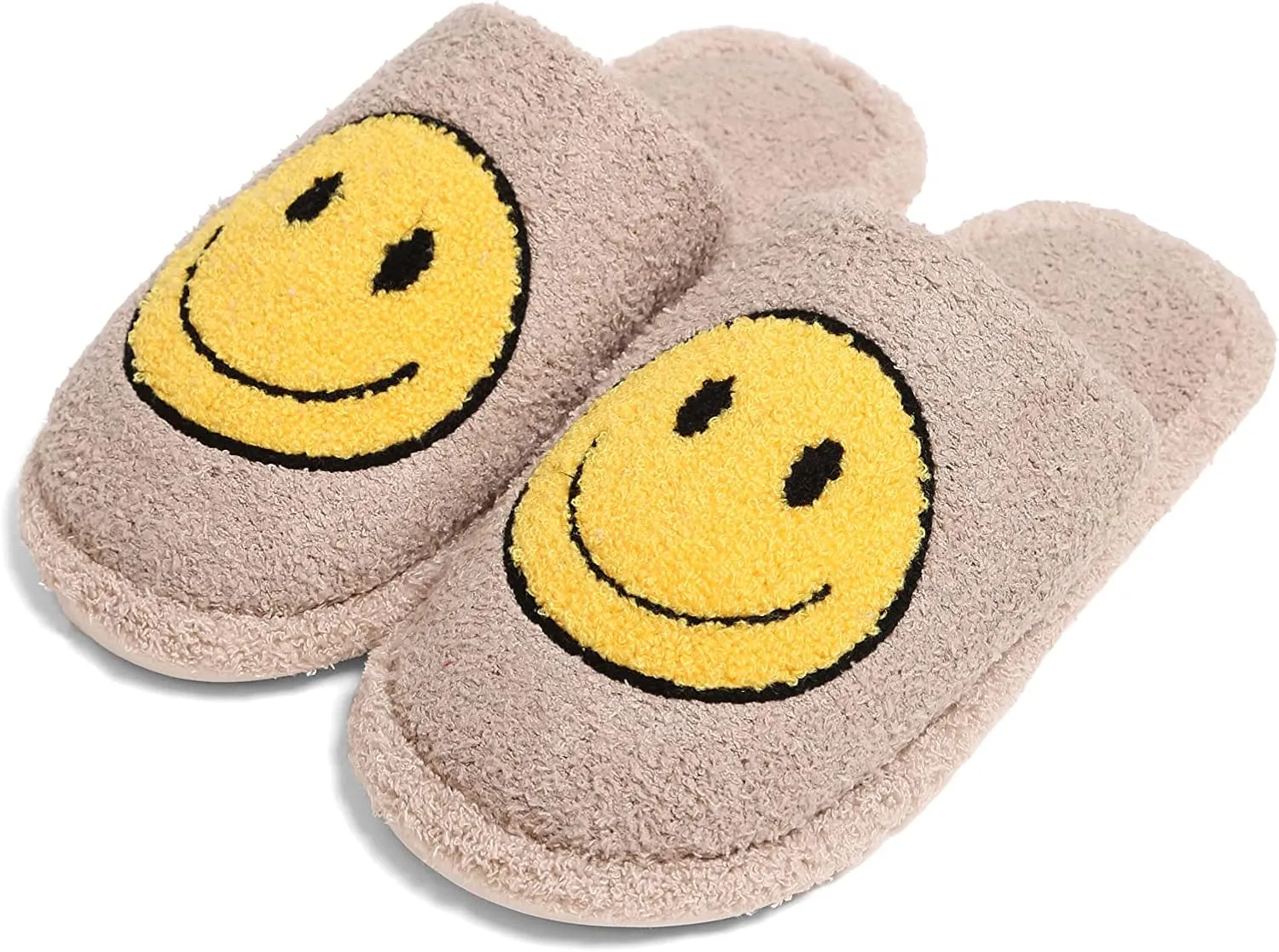 Funky Junque Cozy Microfiber Women's Slippers with Non-Slip Sole - Easter Designs, Spring Patterns