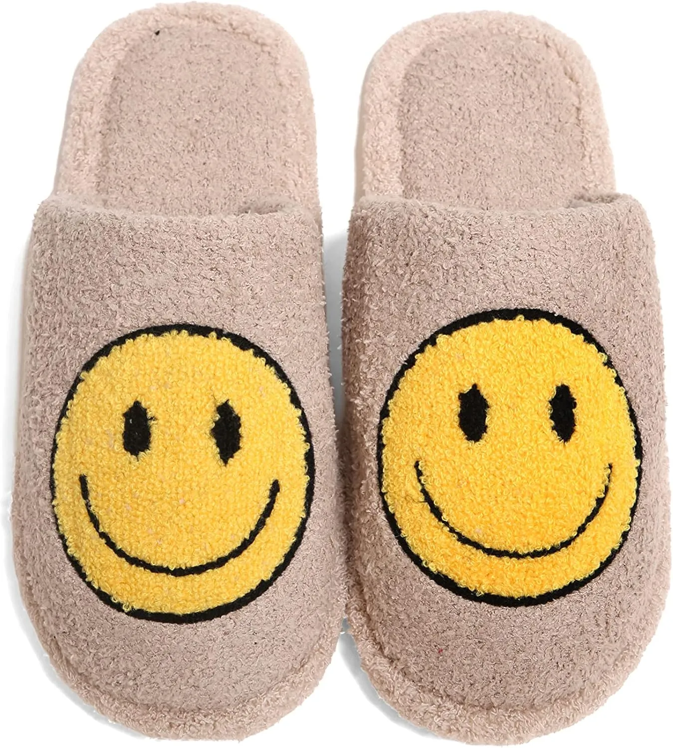 Funky Junque Cozy Microfiber Women's Slippers with Non-Slip Sole - Easter Designs, Spring Patterns