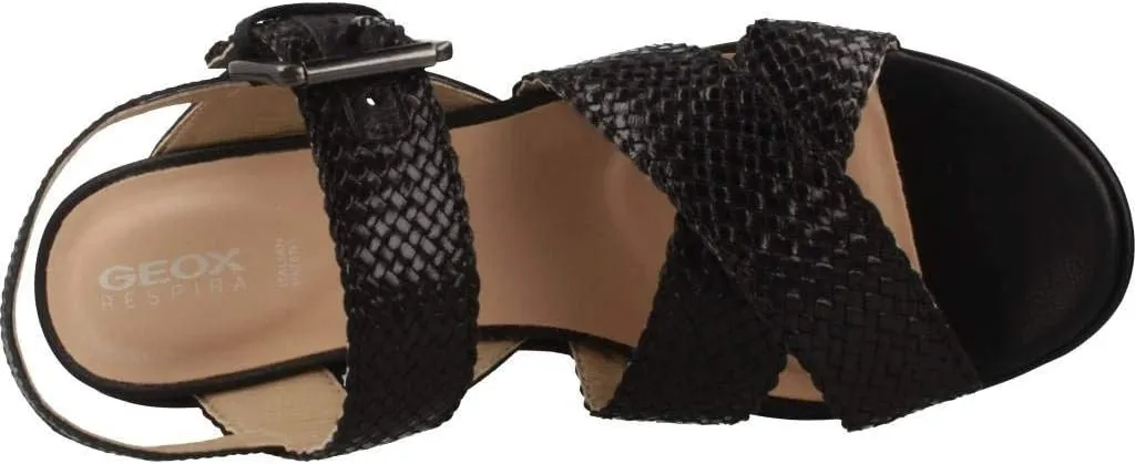 Geox Women's D Zerfie E Flatform Sandal