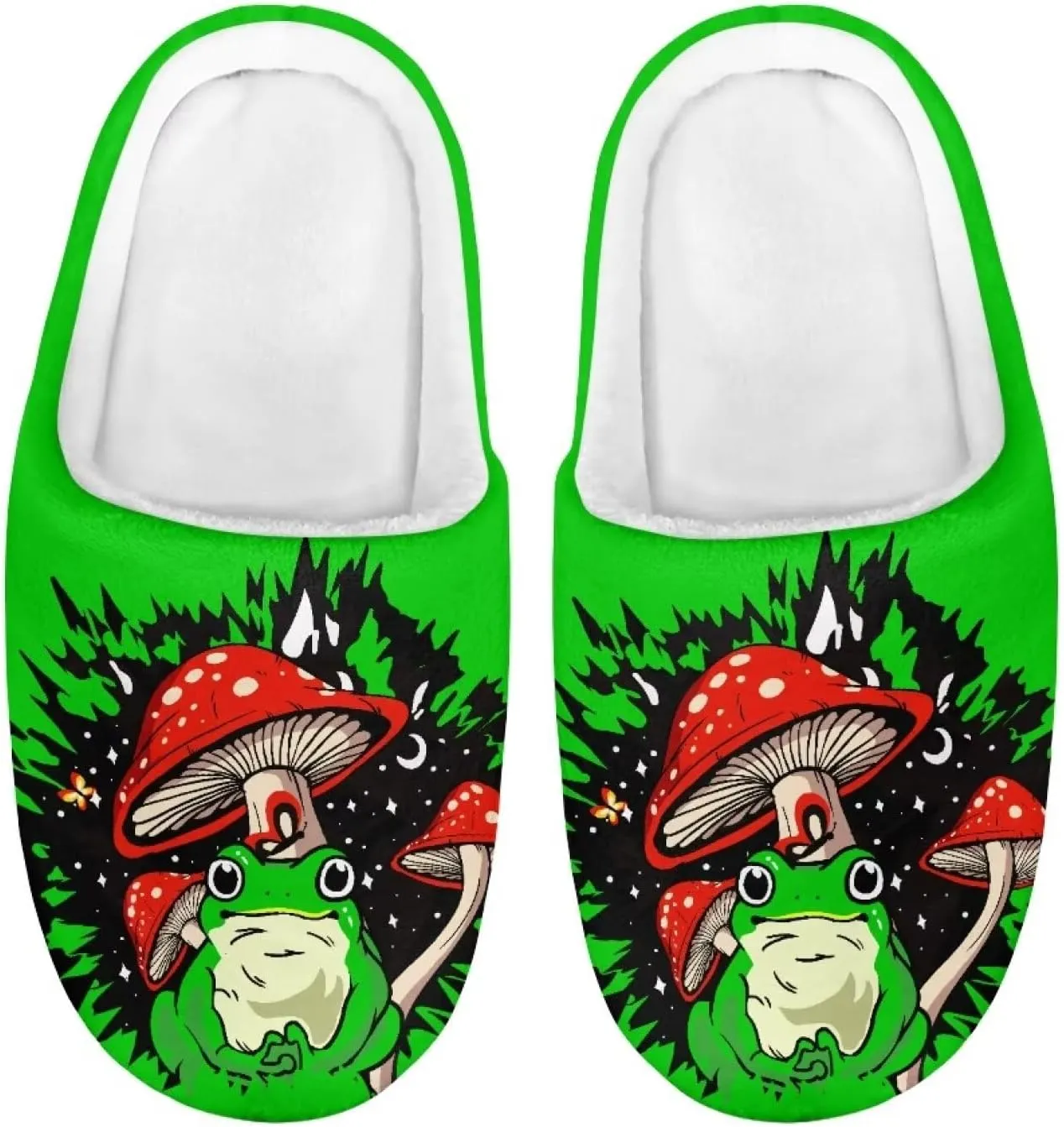 Girls Plush Slippers Winter Comfy Fluffy Shoes Lightweight Warm Slippers for Kids Non Slip Bedroom Soft Indoor House Slippers US Size 9-15