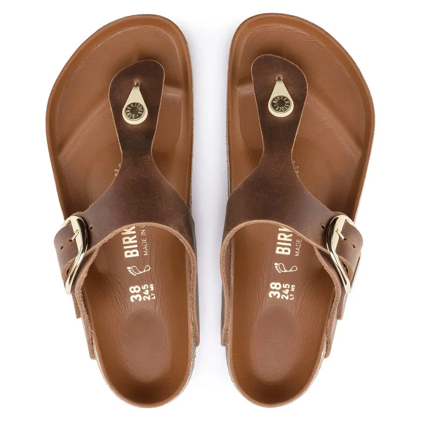 Gizeh Big Buckle in Cognac