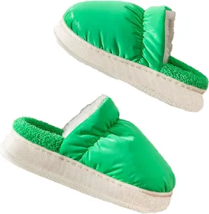 HANDKEI Women's Slippers Cute Rabbit Winter Anti slip Home Slippers Warm Plush Non slip Indoor and Outdoor Shoes