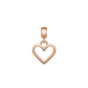 Heart Contour Charm RG