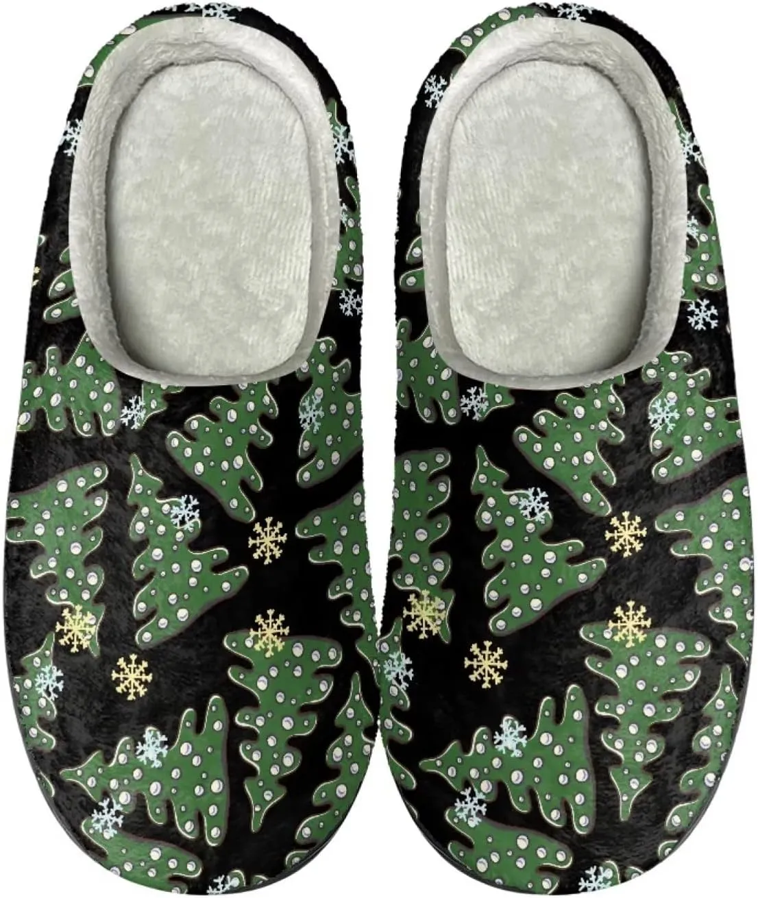 House Home Slippers for Women Men, Spa Slippers Casual Cloesd Toe Indoor Slippers Cozy Warm Bedroom Shoes Indoor Slide