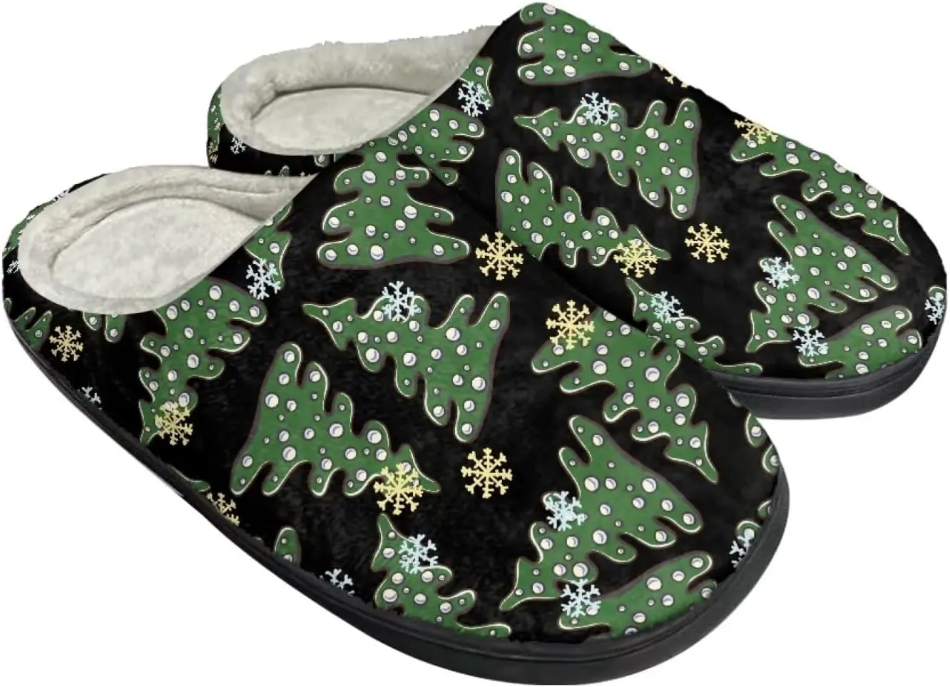 House Home Slippers for Women Men, Spa Slippers Casual Cloesd Toe Indoor Slippers Cozy Warm Bedroom Shoes Indoor Slide