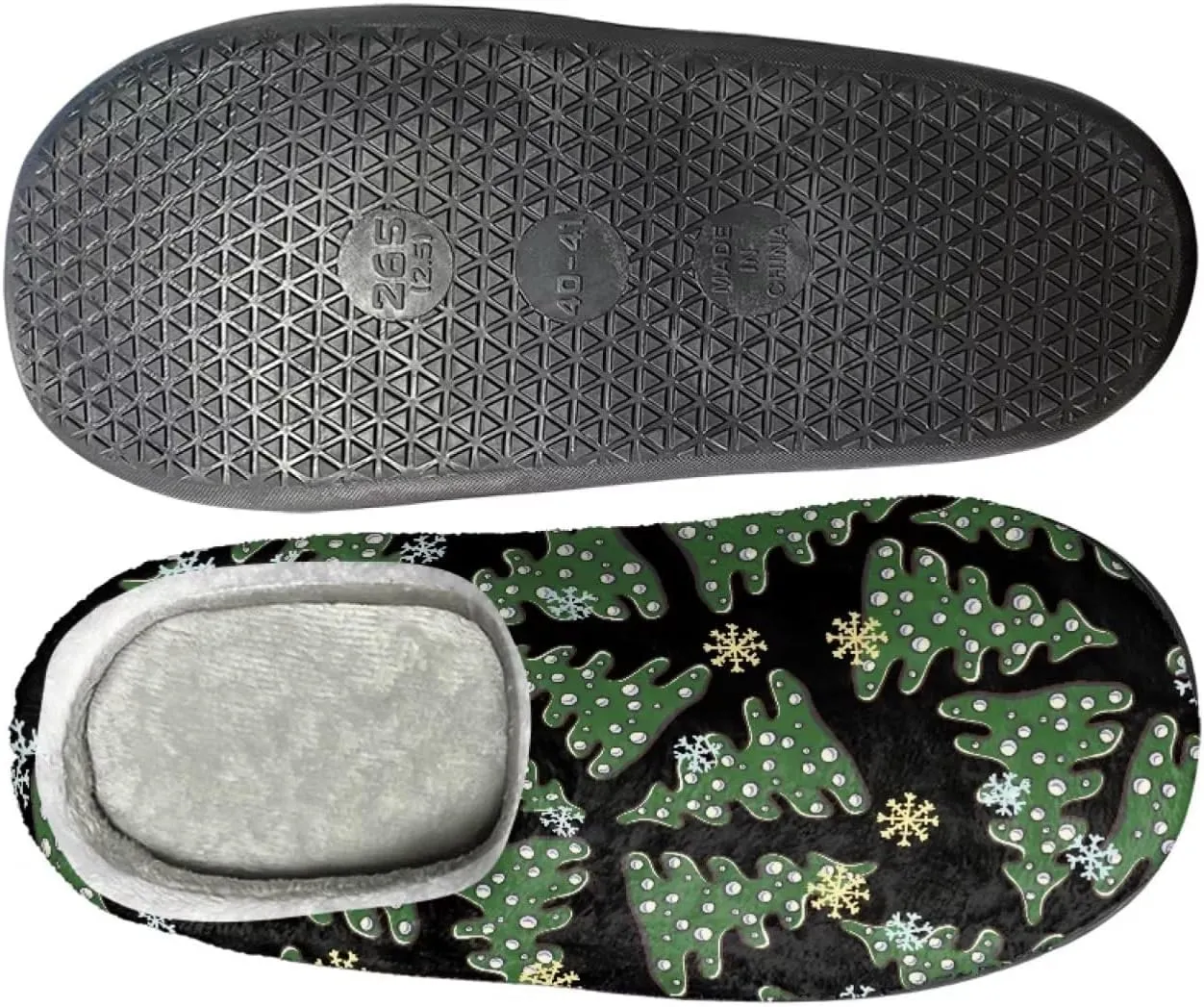 House Home Slippers for Women Men, Spa Slippers Casual Cloesd Toe Indoor Slippers Cozy Warm Bedroom Shoes Indoor Slide