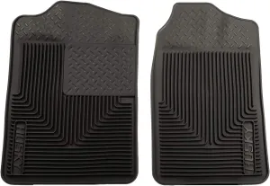 Husky Liners - Heavy Duty Front Floor Mats | 1988 - 1999 Chevrolet C1500/K1500, 1988 - 2000 Chevrolet C2500/K2500 , Black | 51011