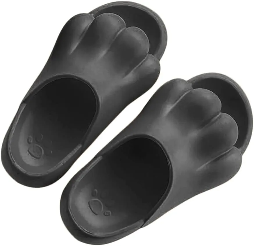 Ibluelover Summer EVA Pillow Slide Sandals Thick Sole Bubble Slippers Skeleton Slippers Non-Slip Spa Slippers Close Toe Shower Slippers