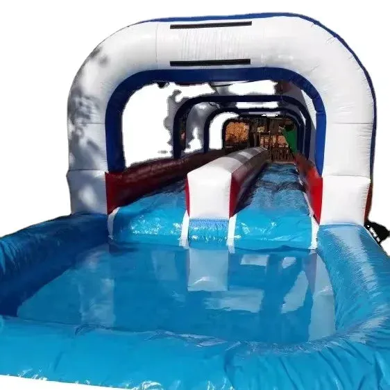 Inflatable Slip N Slide Combo with Pool for Backyard Fun