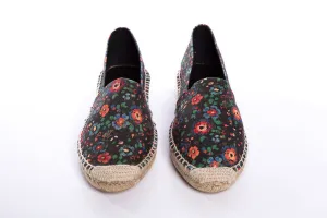 Isabel Marant Étoile Navy Floral Espadrilles SZ 37