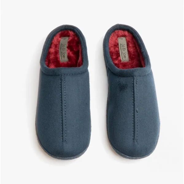 Jo & Joe CLIFF Mens Mule Slippers Navy