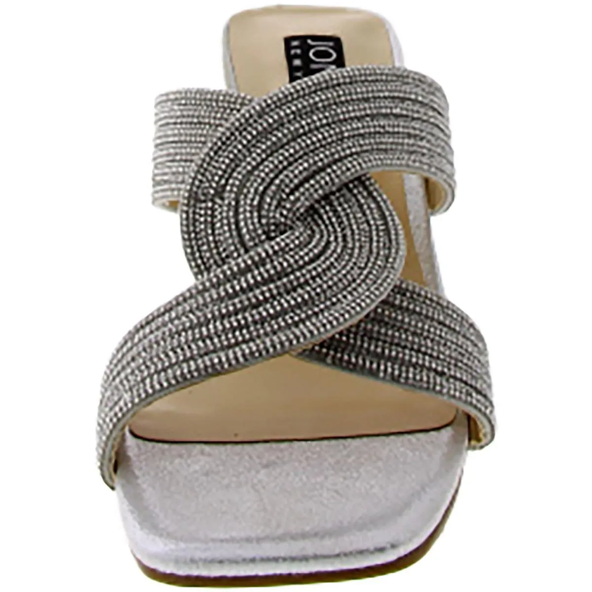 Jones New York Womens JNYEBBO Slip On Open Toe Mule Sandals