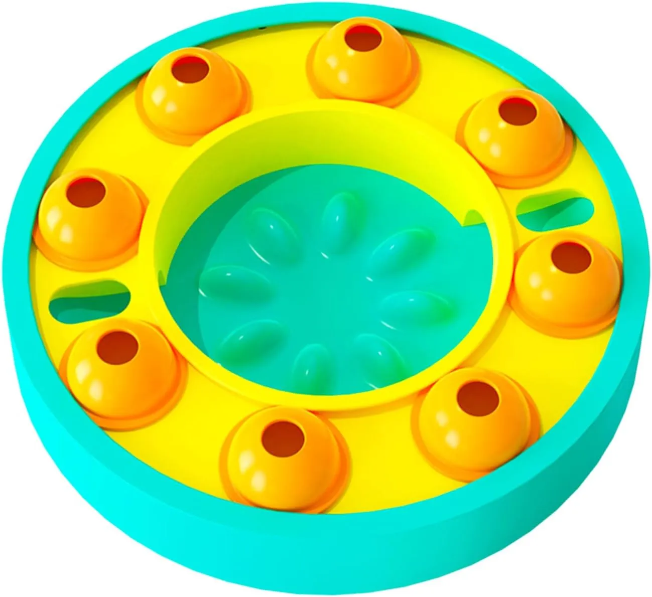 jovani Dog Slow Feeder Interactive Puzzle Slow Bowl for Small/Medium/Larger Dogs Puppy Maze Treat Dispenser Aggressive Chewers Beed Interactive Indoor Food Feeding Pet Supplies Birthday Fun Gift
