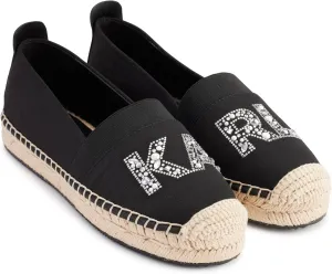 Karl Lagerfeld Paris Women's Cushioned Insole Everyday Manika-Flat Espadrille Platform