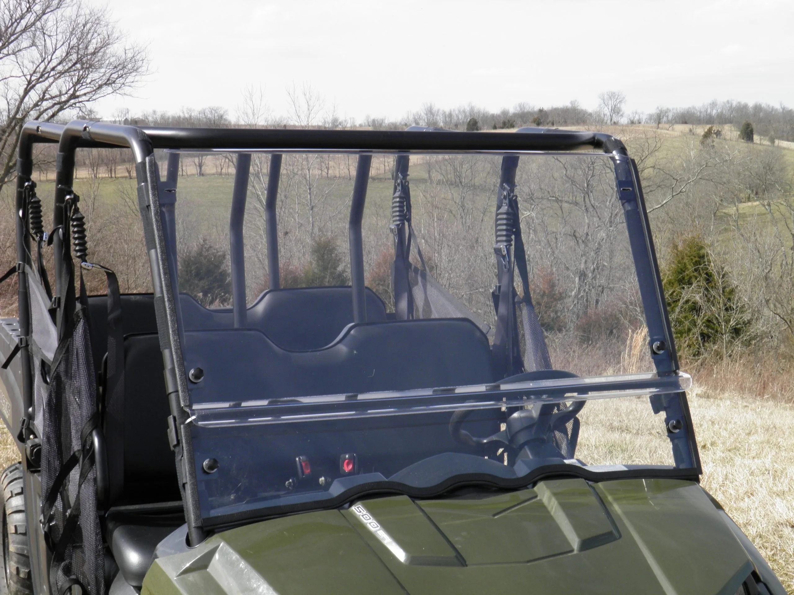 Kawasaki Pro FXT - 2 Pc Scratch-Resistant Windshield