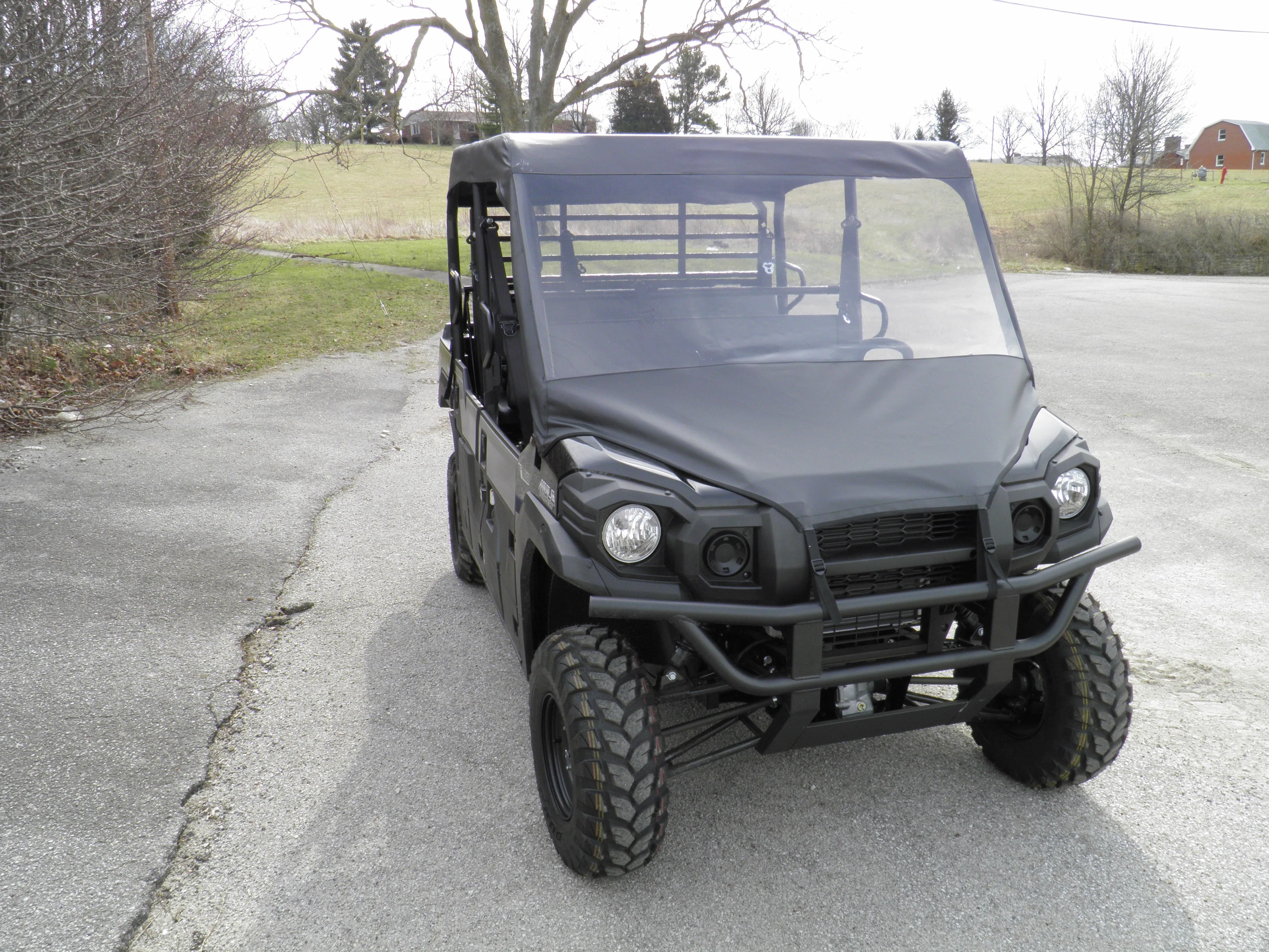 Kawasaki Pro FXT - Vinyl Windshield/Top Combo
