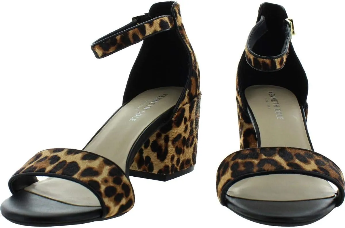 Kenneth Cole Women's Hannon Block Heeled Sandal with Ankle Strap