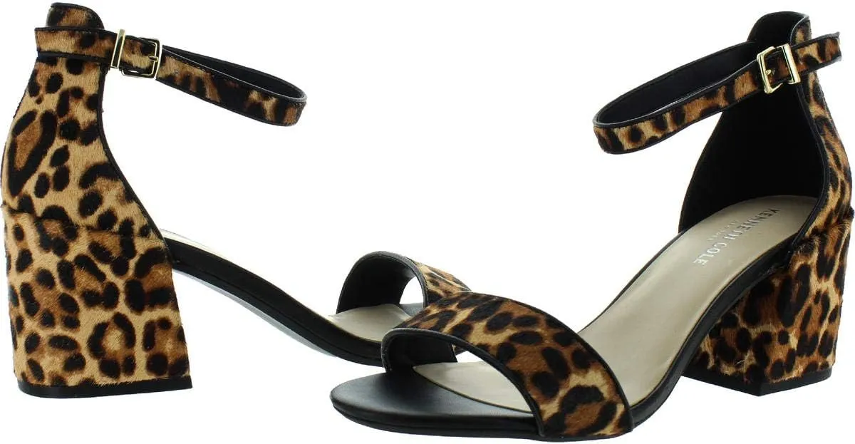 Kenneth Cole Women's Hannon Block Heeled Sandal with Ankle Strap