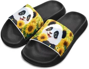 Kids Slide Sandals Footbed Sandal Comfort Toddler Slip On Summer Slippers for Beach Pool Little Big Kid