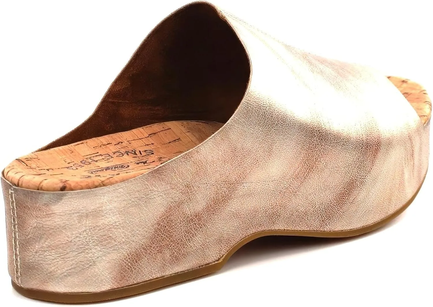KORK-EASE Yazmin Women's Leather Slide Sandals