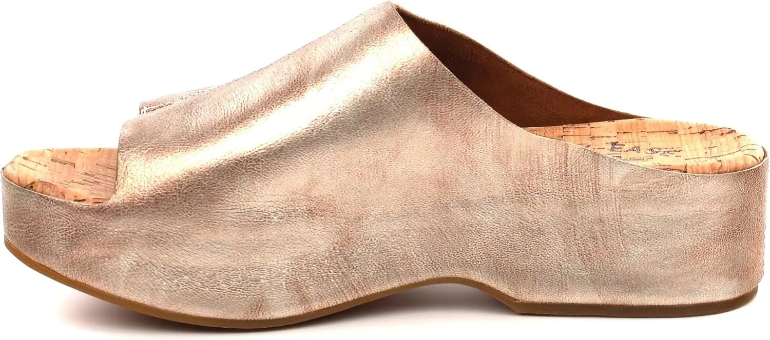 KORK-EASE Yazmin Women's Leather Slide Sandals