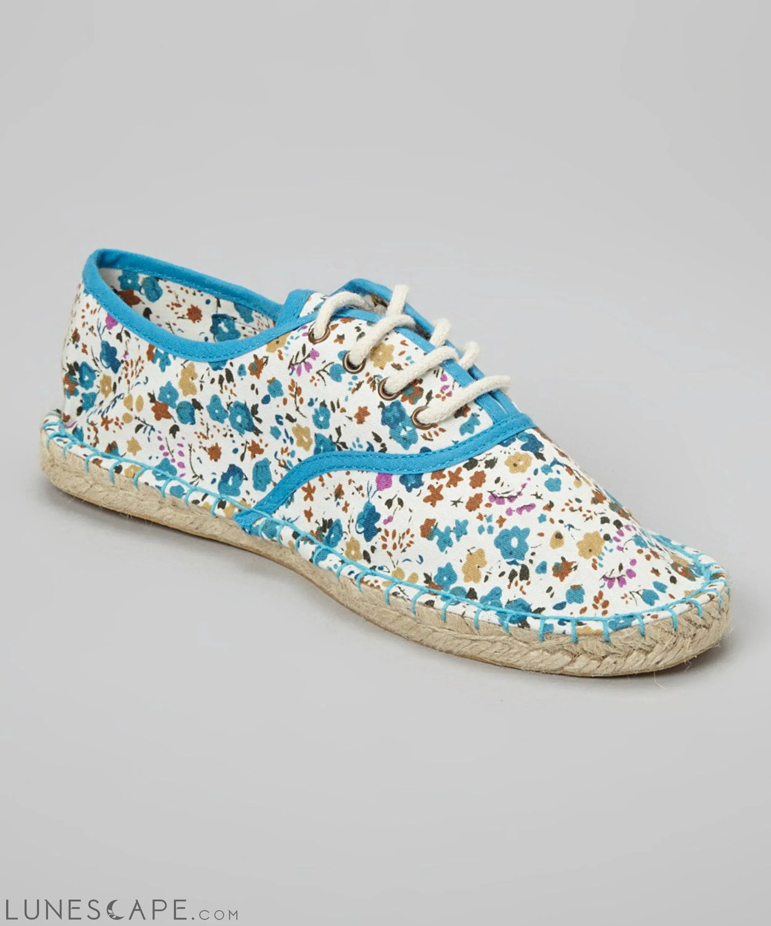 LAINA Canvas Lace-Up Espadrille Shoe