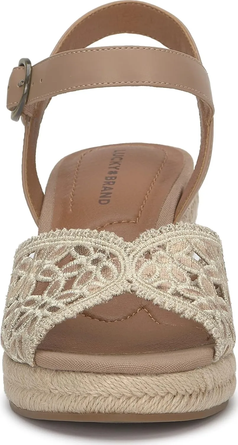 Lucky Brand Women's Coyna Wedge Sandal