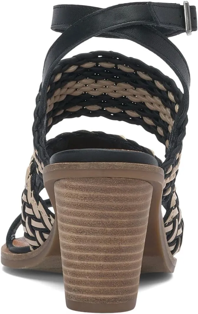 Lucky Brand Women's Lissie Braided High Heel Sandal Heeled