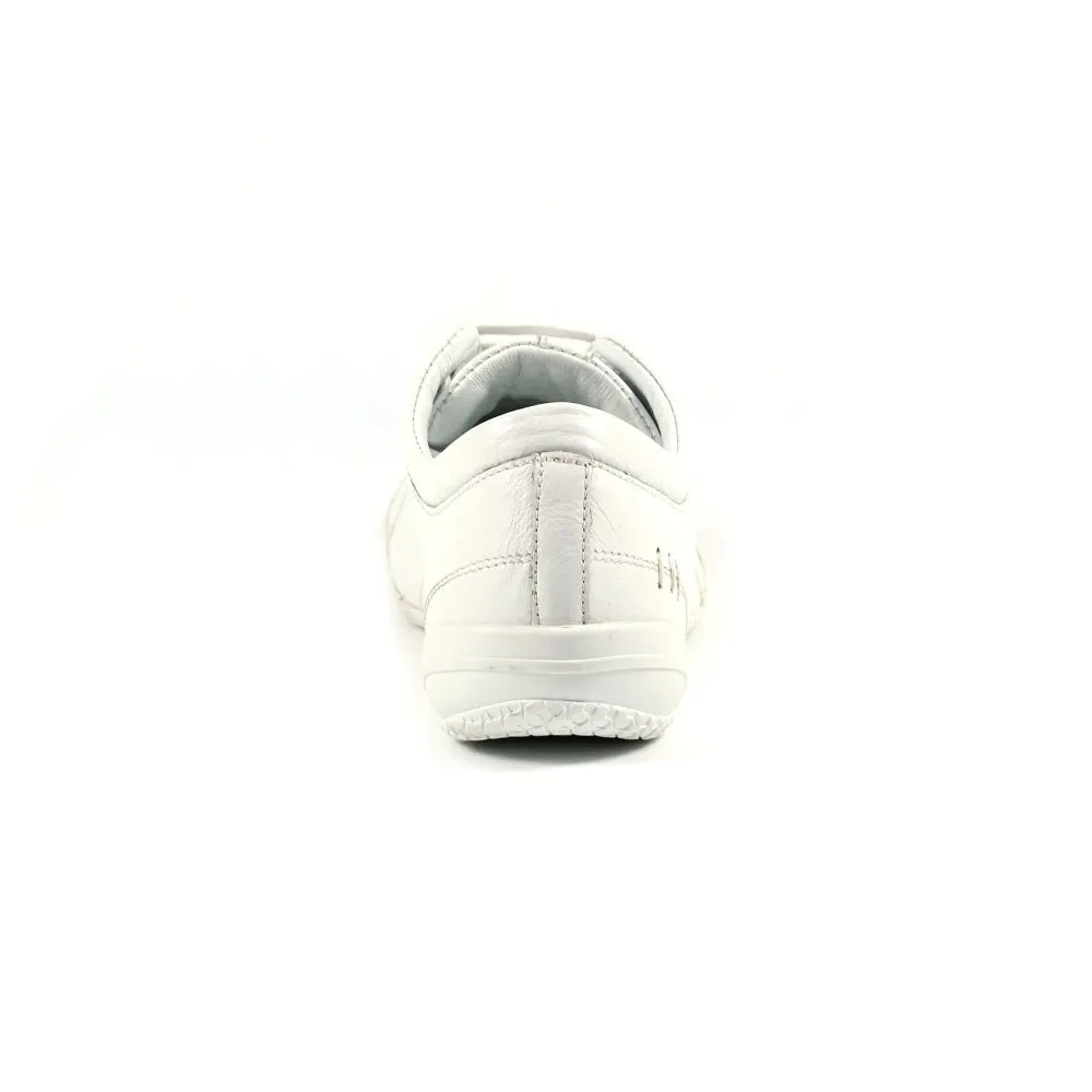 Lunar Carrick Women's Lace Leather Trainer White