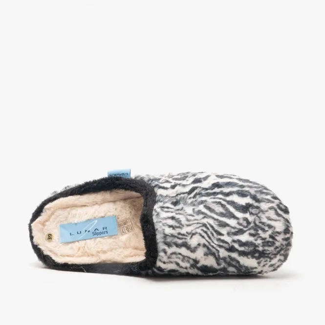 Lunar KASSIA Womens Slippers Zebra